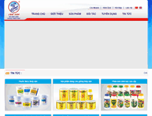 Tablet Screenshot of longsinh.com.vn